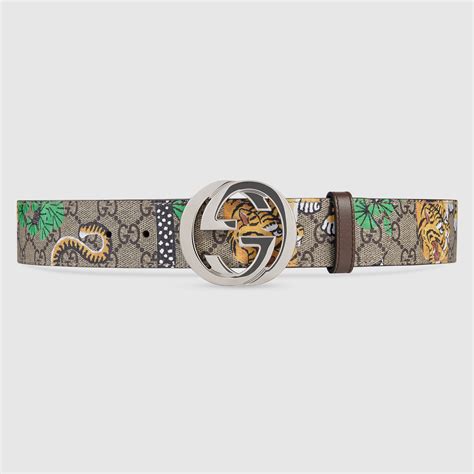 gucci bengal gg supreme belt replica|gucci belt checker.